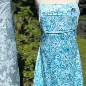 Dolls Kill Blue Powerpuff Girls Paisley Mini Dress